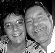 Sue Mitchell and Paul Lord